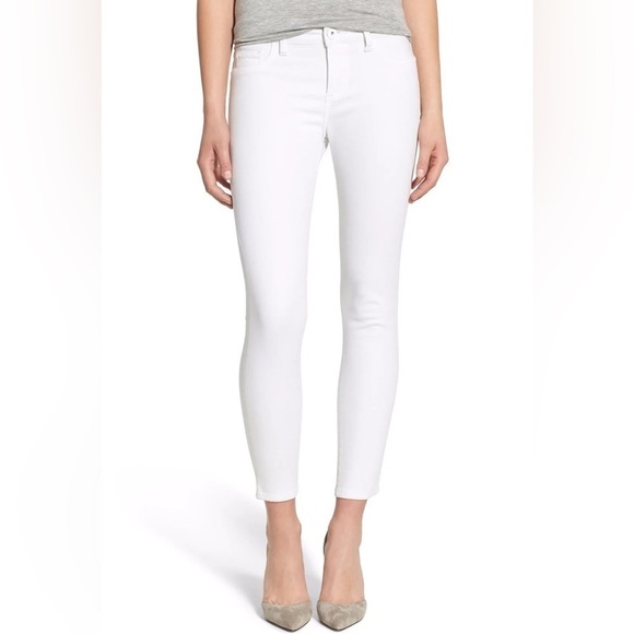 DL1961 Women’s Florence Skinny Crop Jeans in Porcelain size 29 - Picture 1 of 13